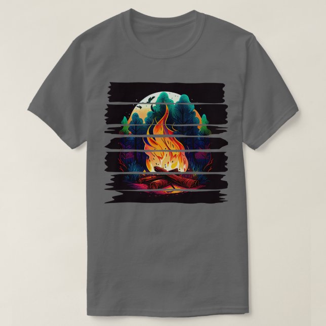 Campfire T Shirt (Design framsida)
