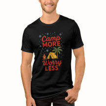 Campfire Tält Hiking Nature T-Shirt/Tshirt
