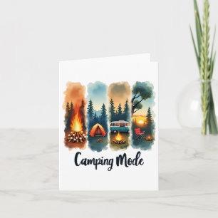 Campfire Tält Van Sunset Serenity Kort