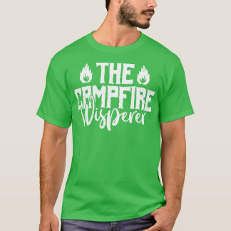 Campfire Whisperer Camping Älskare T Shirt