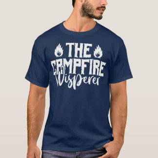 Campfire Whisperer Camping Älskare T Shirt