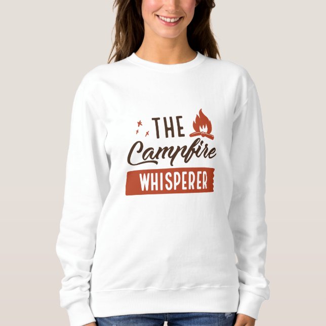 Campfire Whisperer T Shirt (Framsida)