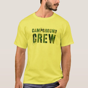 CAMPGROUND CREW Camo Host Sommarkonsult Lärare T Shirt