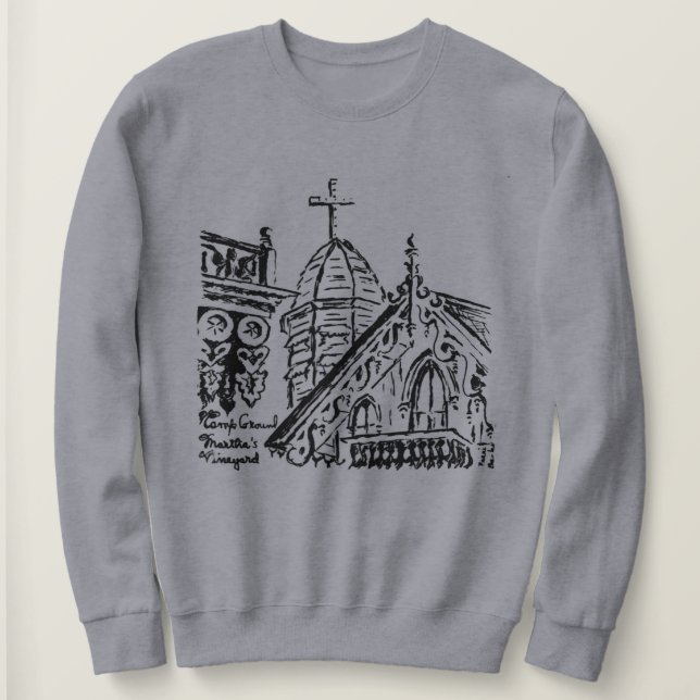 Campground Motif by Babbie - Martha's Vineyard T Shirt (Design framsida)