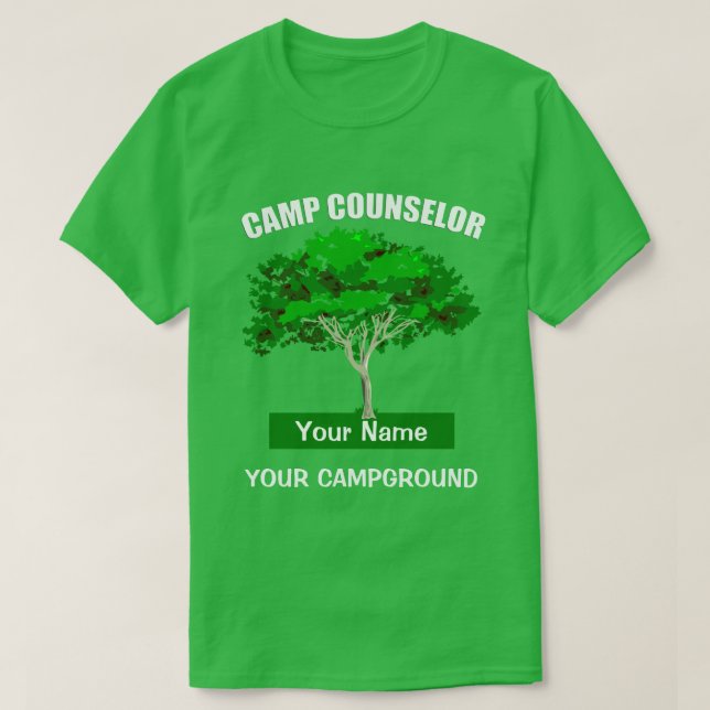 Campground T-shirt (Design framsida)