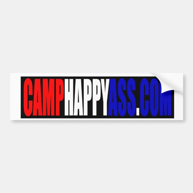 CAMPHAPPYASS.COM-bildekal Bildekal (Framsidan)
