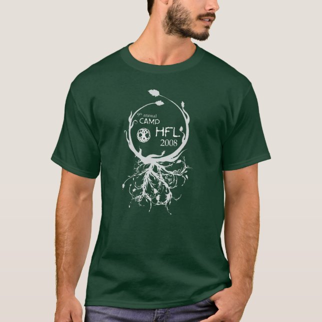 CampHFL 08 manar Tee (Framsida)