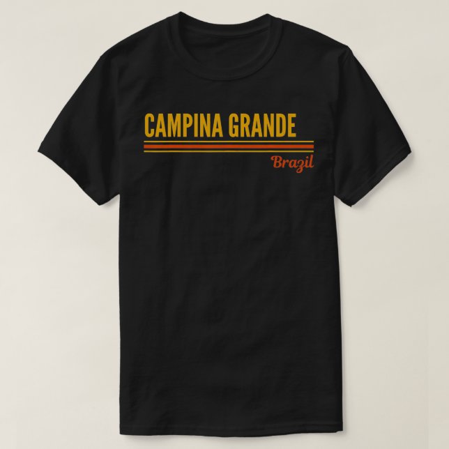 Campina Grande Brazil  T Shirt (Design framsida)