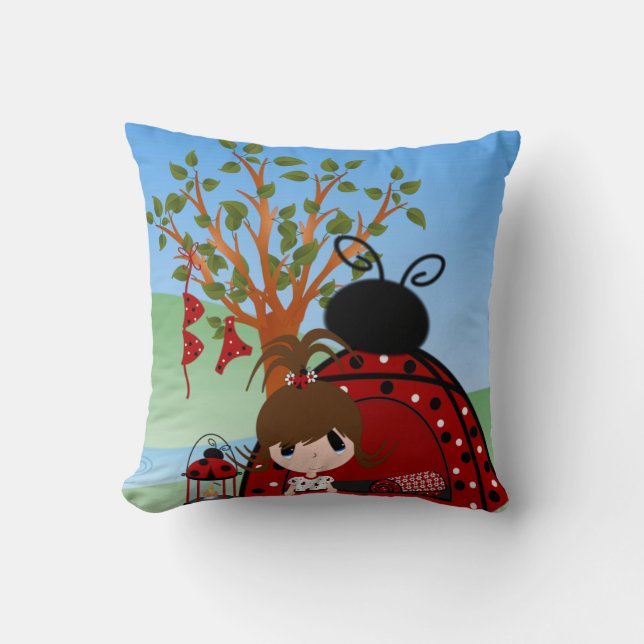 Camping 2 Pillow Kudde (Framsida)