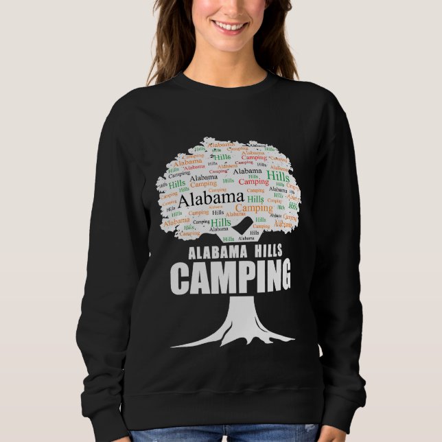 Camping Alabama Backe Camping T Shirt (Framsida)