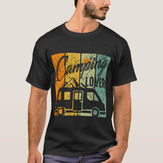 Camping Älskare Campruck Äventyr Camper Gåvor frie T Shirt