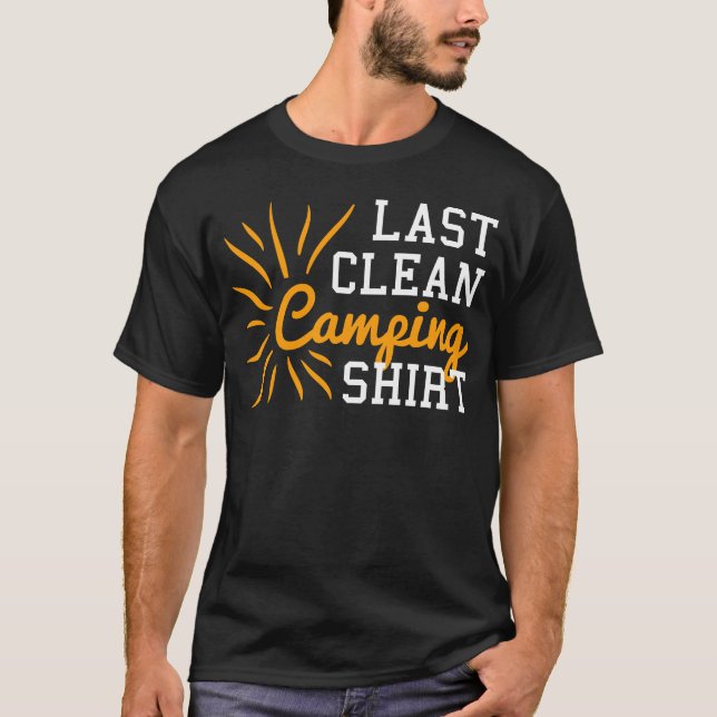 Camping Älskare Present gåva T Shirt (Framsida)