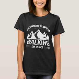 Camping and Äventyr Funny T Shirt