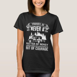 Camping and Äventyr Funny T Shirt