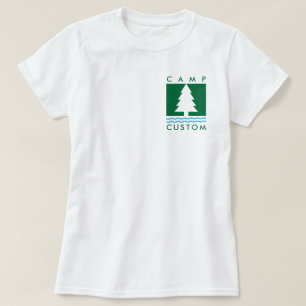 Camping anpassad t shirt