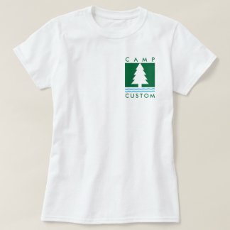 Camping anpassad t shirt