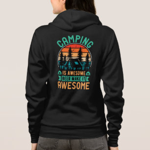 Camping är fantastiskt öl gör det fantastiskt t shirt