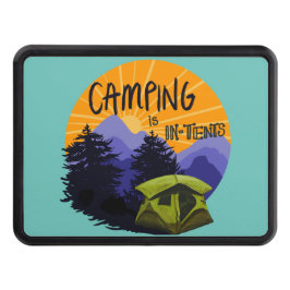 Camping är i Tält Dragkroksskydd