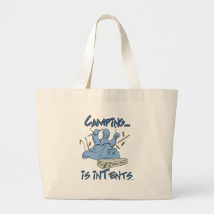 Camping är Intents Jumbo Tygkasse