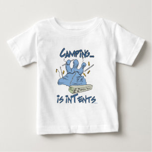 Camping är Intents T Shirt