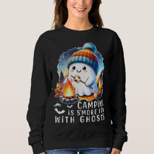 Camping är mer Roligt med Spöken Halloween T Shirt