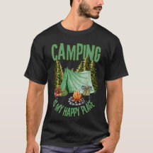 Camping är min lycklig ställe - ett estetiskt läge