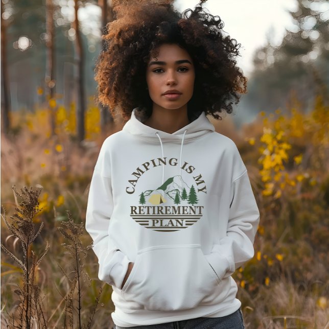 Camping är min pension-plan som är rolig pensioner t shirt (Skapare uppladdad)