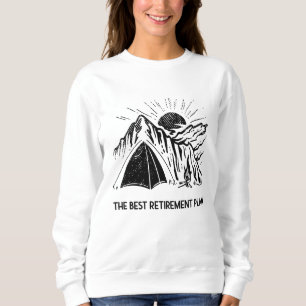 Camping är min pensionsplan Pensionerad Camper T Shirt