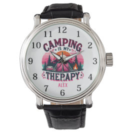 Camping är min terapi armbandsur
