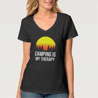 Camping är min terapi - Camping 1 T Shirt