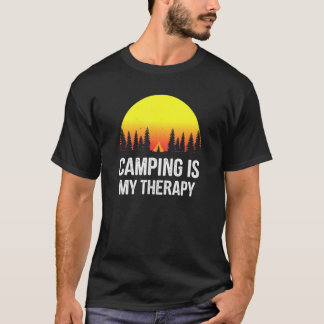 Camping är min terapi - Camping 1 T Shirt