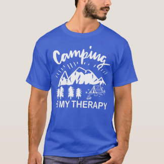 Camping är min terapi Camping T Shirt