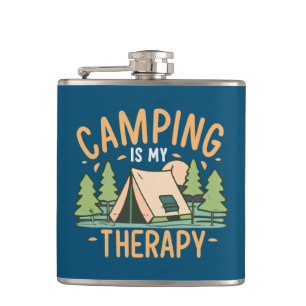 Camping Är Min Terapi Fickplunta