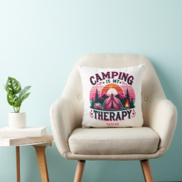 Camping är min terapi kudde