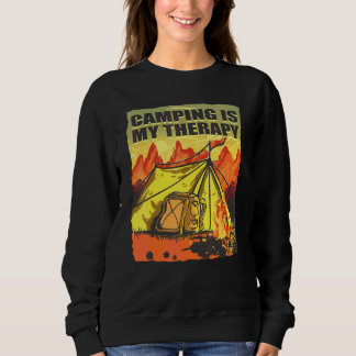 Camping Är Min Terapi T Shirt