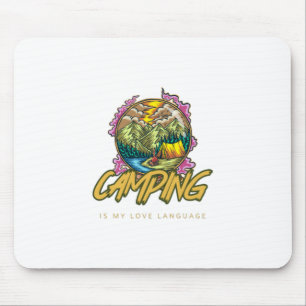 Camping är mitt Kärlek-språk Musmatta
