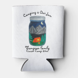 Camping är Vårt Sylt Tält och våra berg i Burk