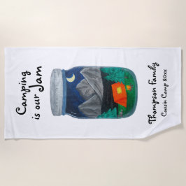 Camping är Vårt Sylt Tält och våra berg i Burk