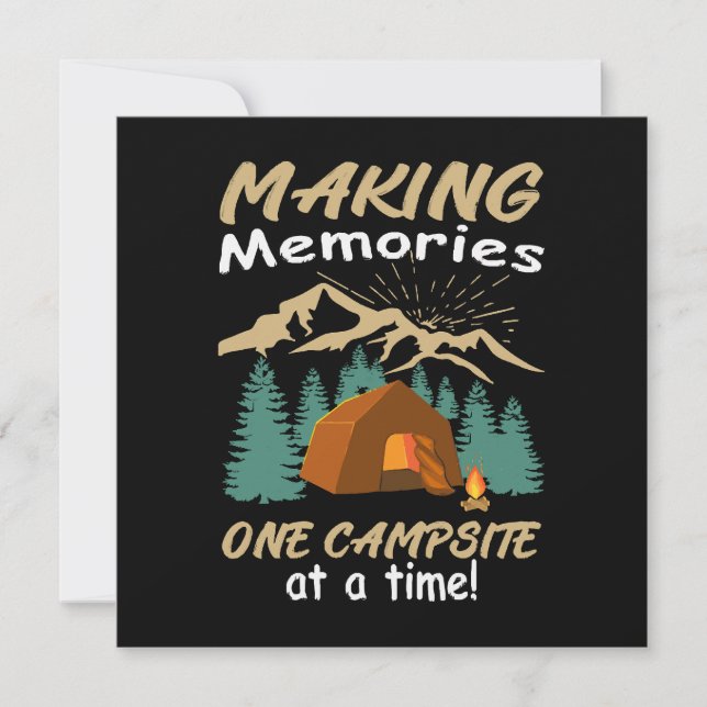 CAMPING Att skapa minnen (Framsida)
