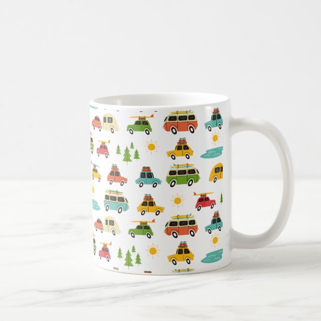 Camping Äventyr Caravan Kaffemugg (Höger)