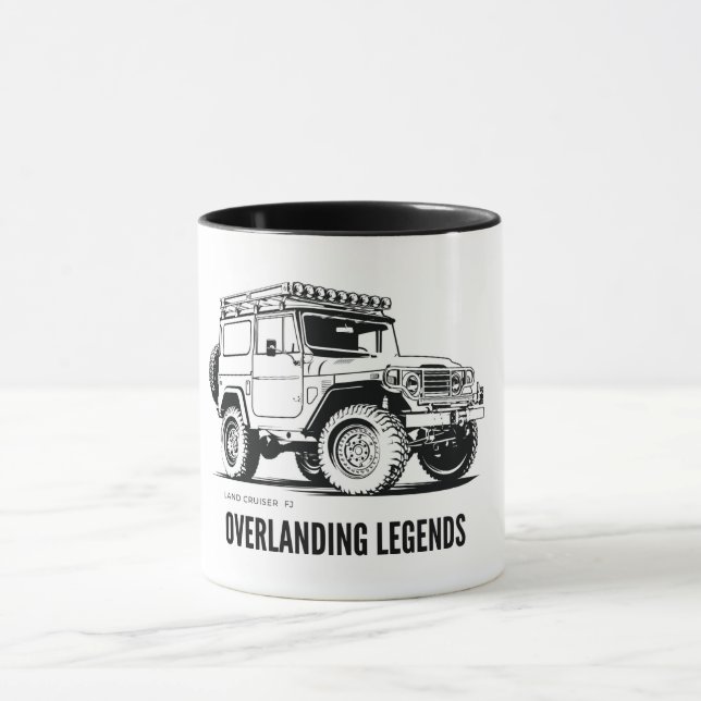 Camping Äventyr Gift | Land Cruiser FJ  Mugg (Center)