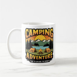 Camping Äventyr Kaffemugg