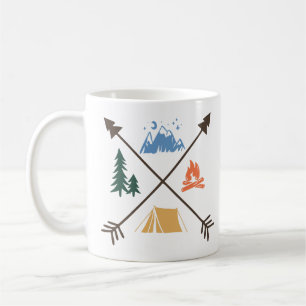 Camping Äventyr Kaffemugg