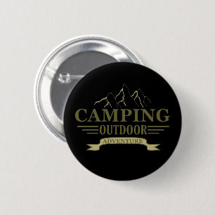 camping äventyr knapp