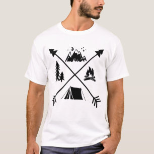 Camping Äventyr T Shirt