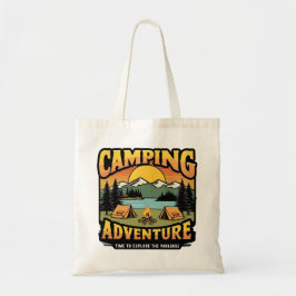 Camping Äventyr Tygkasse
