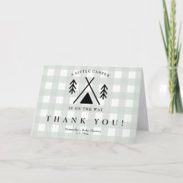 Camping Baby dusch - Tack Kort