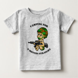 Camping Baby Infant Kostym T Shirt