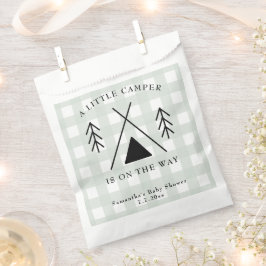 Camping baby shower på svenska
