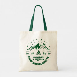 Camping Bachelorette Party Bridesmaid Tygkasse